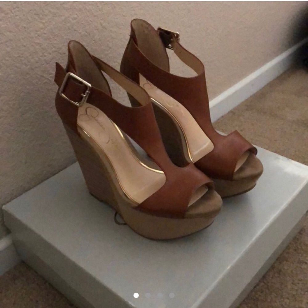 Jessica Simpson Wedges 6.5